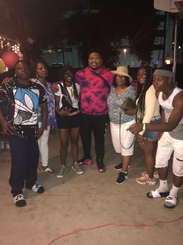 Auntie Tootie &amp; her family with Jarryd in California 2018